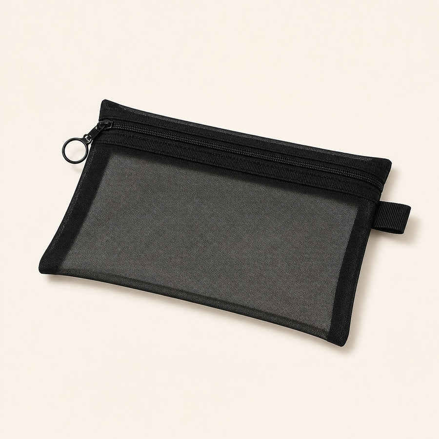 Mesh Cosmetic Pouch