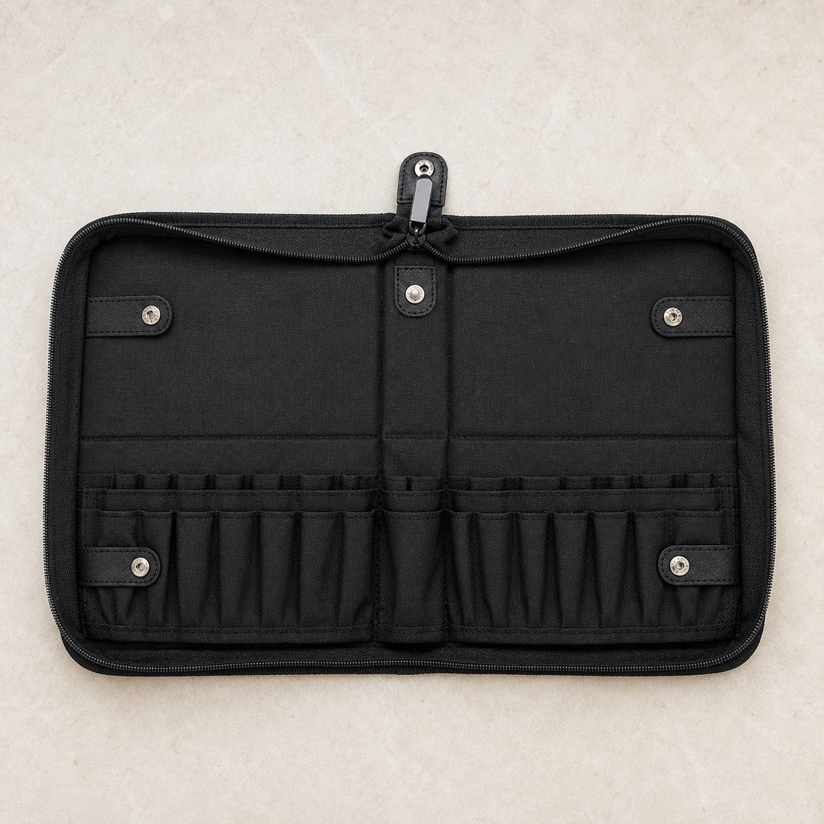 Foldable Makeup Brush Organizer