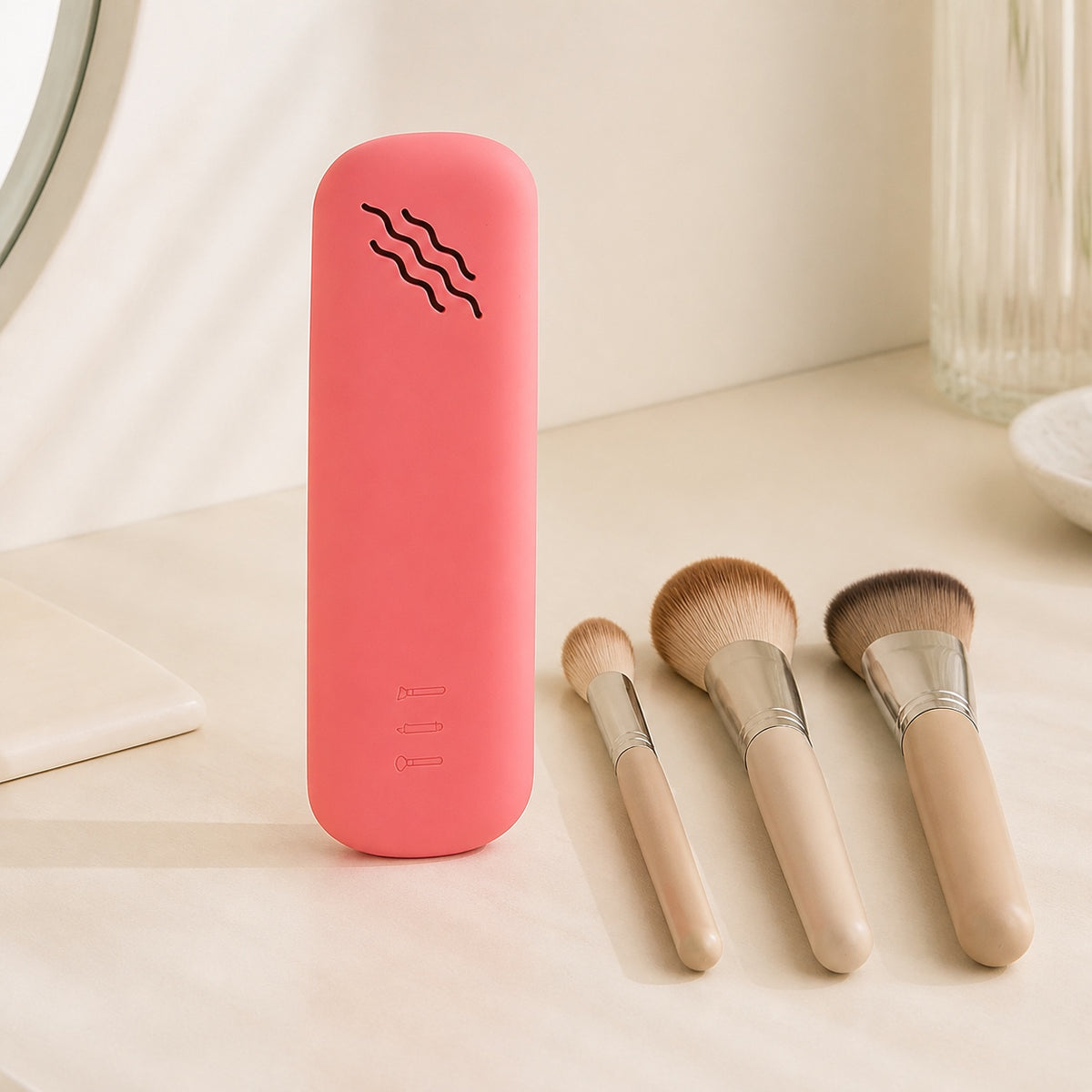 Magnetic Silicone Brush Holder